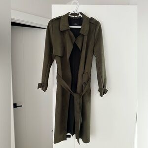Zara Khaki Trench Coat